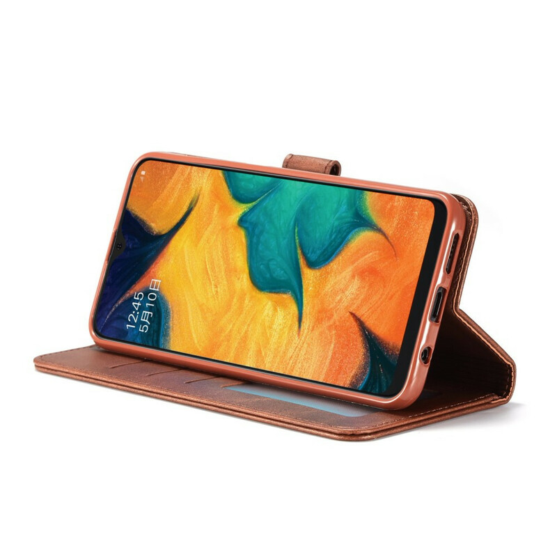 Housse Samsung Galaxy A20e LC.IMEEKE Effet Cuir