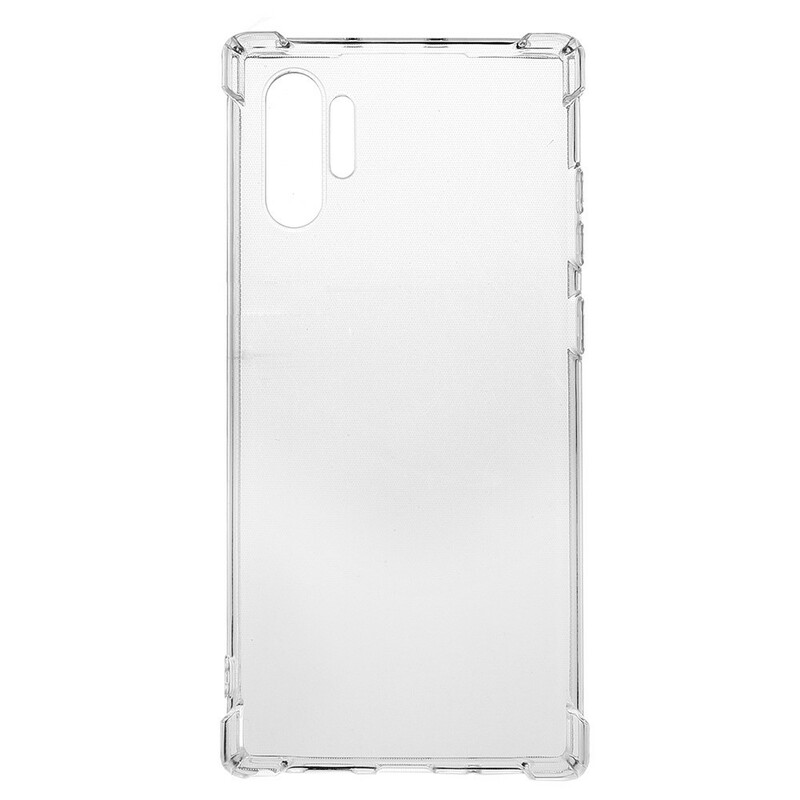 Coque Samsung Galaxy Note 10 Plus Transparente Coins Renforcés