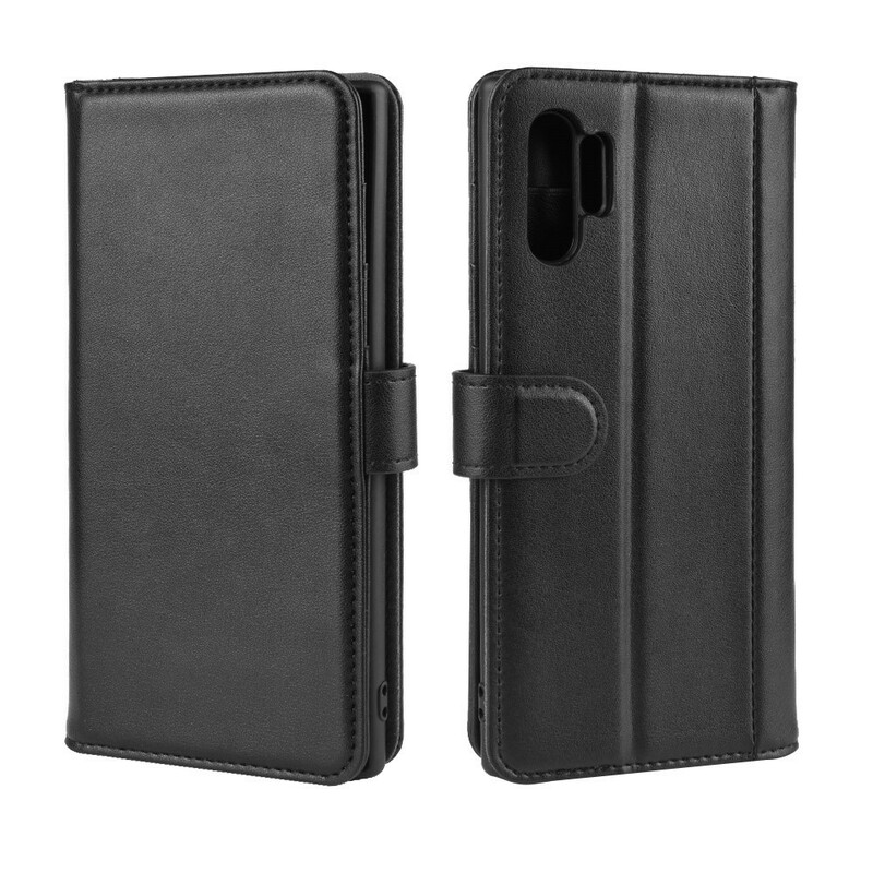 Housse Samsung Galaxy Note 10 Plus Cuir Fendu Housse Samsung Galaxy Note 10 Plus Cuir Fendu