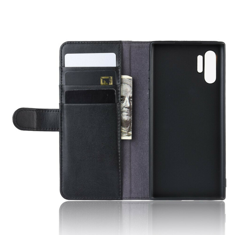 Housse Samsung Galaxy Note 10 Plus Cuir Fendu Housse Samsung Galaxy Note 10 Plus Cuir Fendu