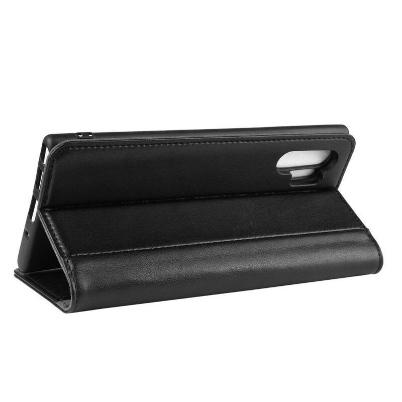 Housse Samsung Galaxy Note 10 Plus Cuir Fendu Housse Samsung Galaxy Note 10 Plus Cuir Fendu