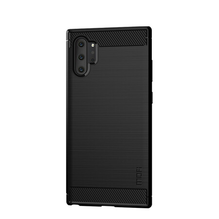 Coque Samsung Galaxy Note 10 Plus Fibre Carbone Brossée MOFI