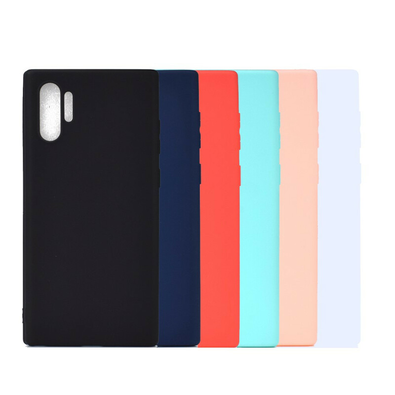 Coque Samsung Galaxy Note 10 Plus Souple Givré