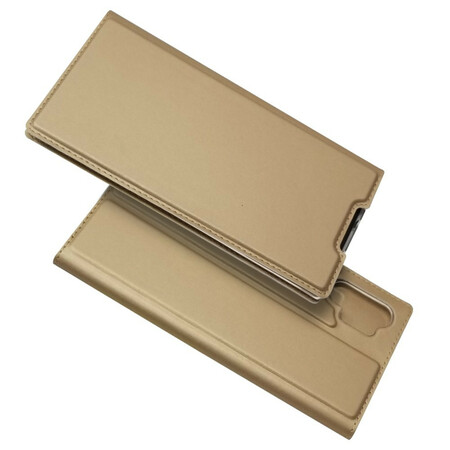 Flip Cover Samsung Galaxy Note 10 Plus Fermoir Magnétique