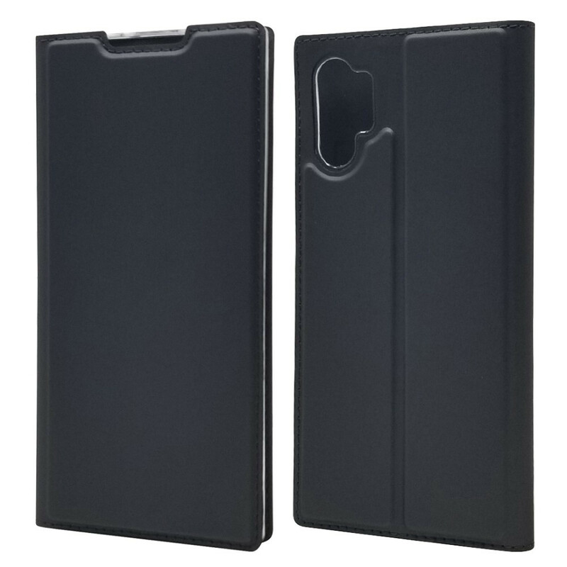 Flip Cover Samsung Galaxy Note 10 Plus Fermoir Magnétique