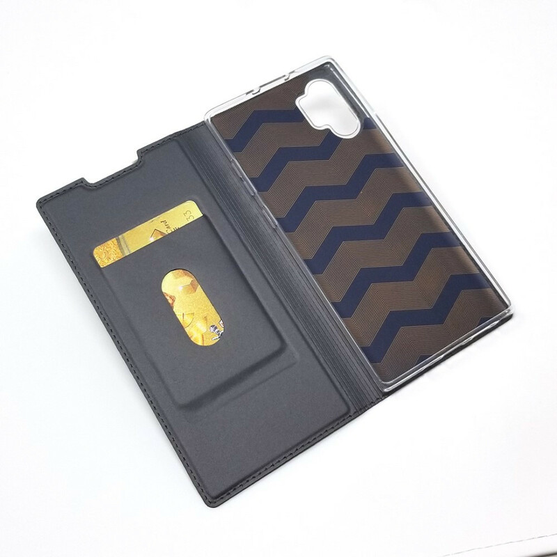 Flip Cover Samsung Galaxy Note 10 Plus Fermoir Magnétique Flip Cover Samsung Galaxy Note 10 Plus Fermoir Magnétique