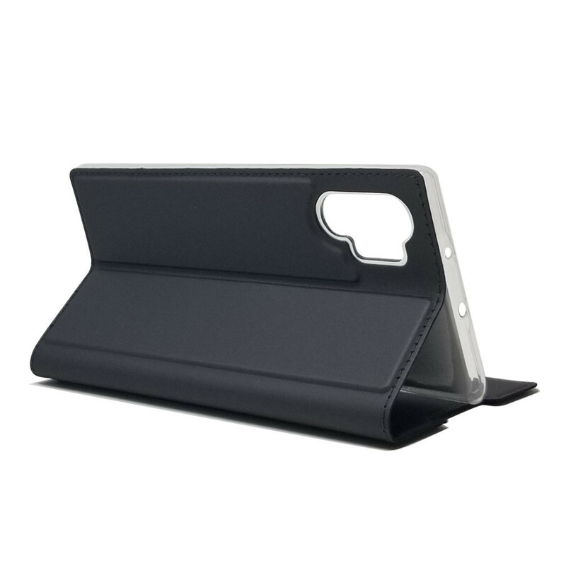 Flip Cover Samsung Galaxy Note 10 Plus Fermoir Magnétique