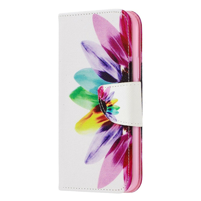 Housse iphone 11 Fleur Aquarelle