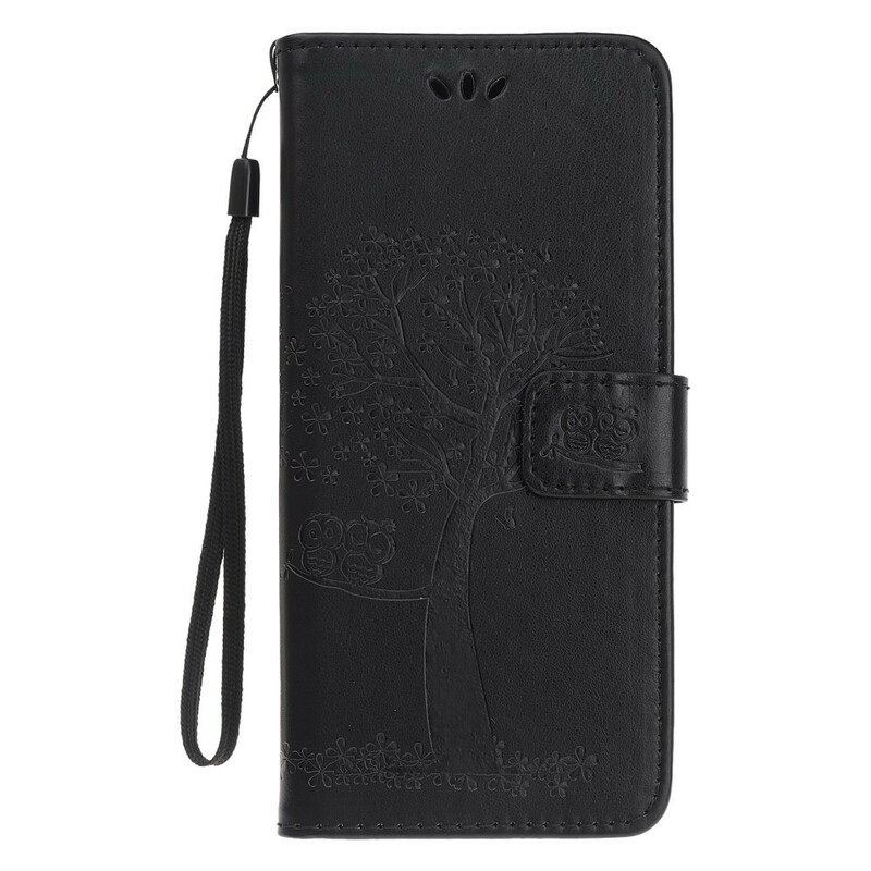 Housse iPhone 11 Arbre et Hiboux à Lanière Housse iPhone 11 Arbre et Hiboux à Lanière
