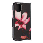 Housse iPhone 11R Fleur Rose