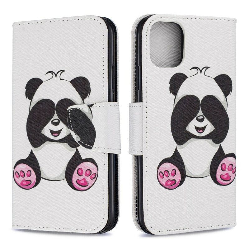 Housse iPhone 11R Panda Fun