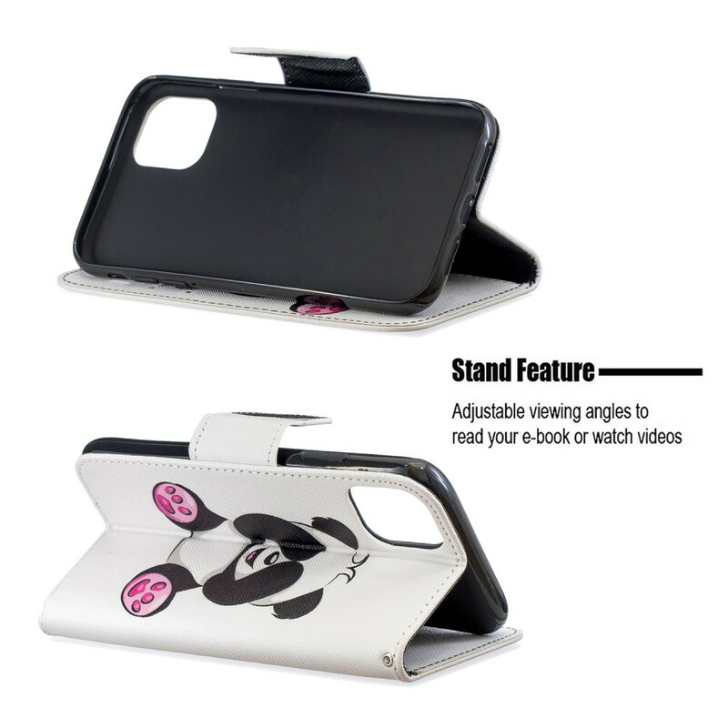Housse iPhone 11R Panda Fun Housse iPhone 11R Panda Fun