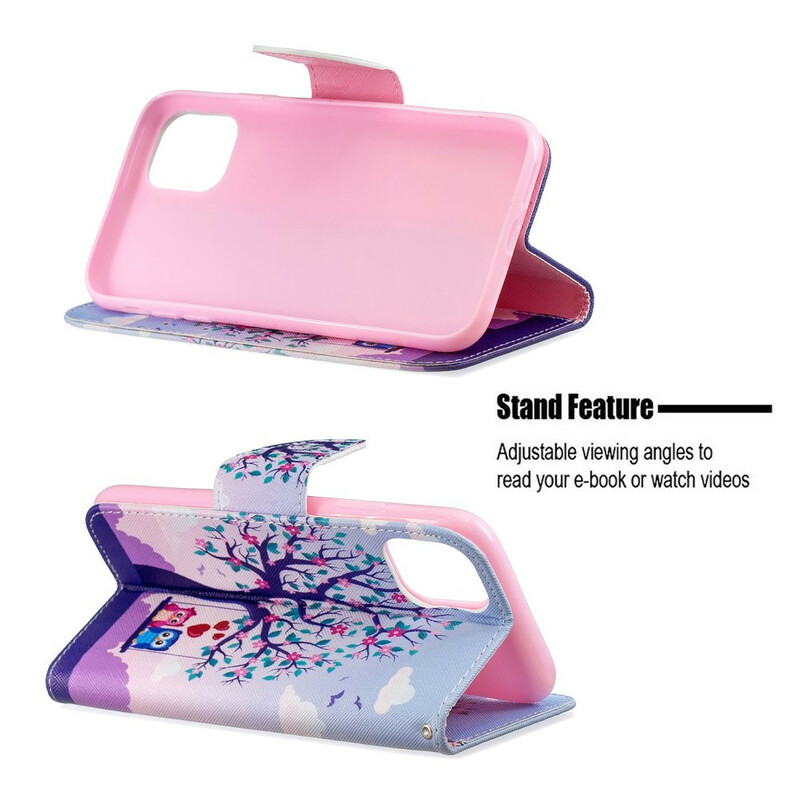 Housse iPhone 11R Hiboux sur La Balancoire Housse iPhone 11R Hiboux sur La Balancoire