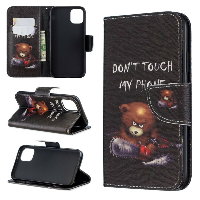 Housse iPhone 11R Ours Dangereux Housse iPhone 11R Ours Dangereux