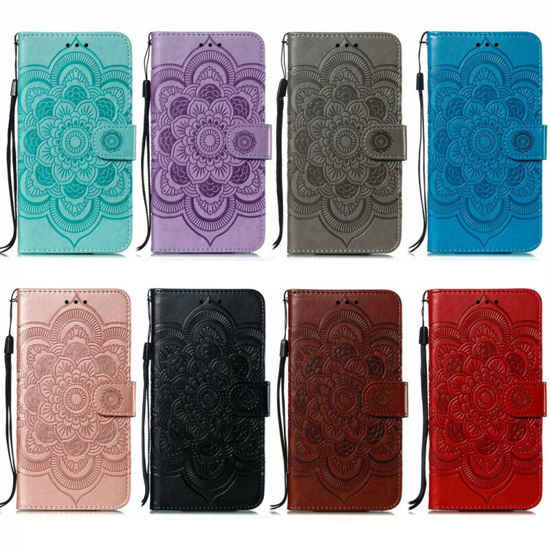 Housse iPhone 11R Mandala Entier à Lanière