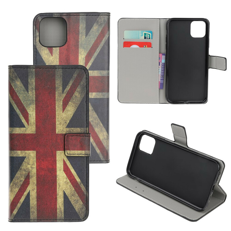 Housse iPhone 11R Drapeau Angleterre