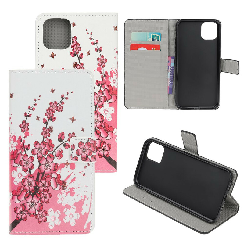 Housse iPhone 11R Tropical Flowers Housse iPhone 11R Tropical Flowers
