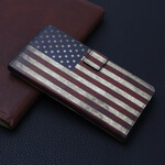 Housse iPhone 11R Drapeau USA