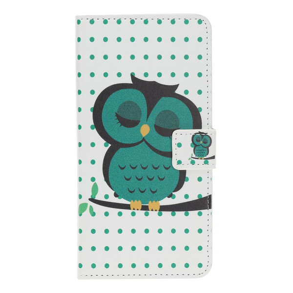 Housse iPhone 11R Hibou Endormi