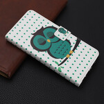 Housse iPhone 11R Hibou Endormi