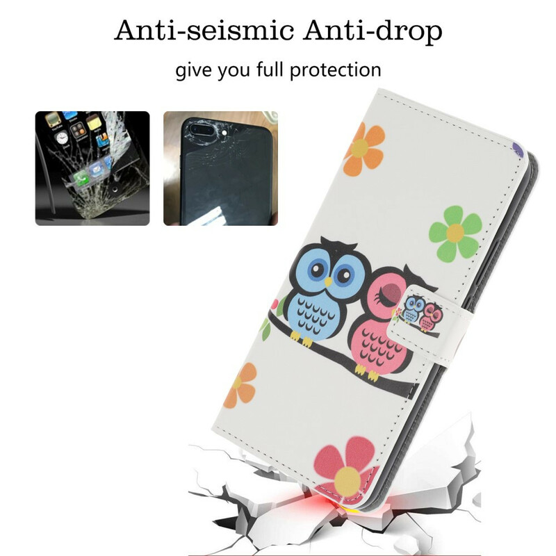 Housse iPhone 11R Couple de Hiboux Housse iPhone 11R Couple de Hiboux