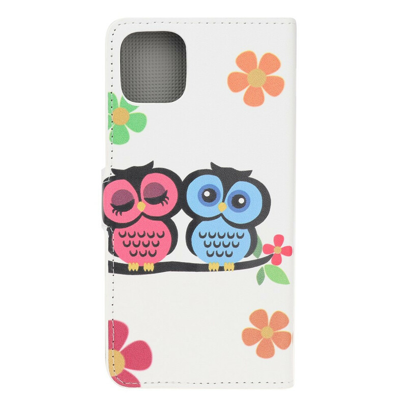 Housse iPhone 11R Couple de Hiboux Housse iPhone 11R Couple de Hiboux