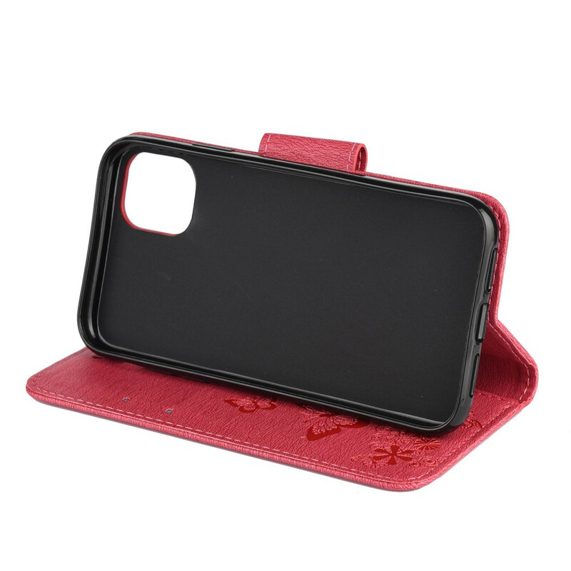 Housse iPhone 11 Pro Max Découverte Papillons à Lanière Housse iPhone 11 Pro Max Découverte Papillons à Lanière