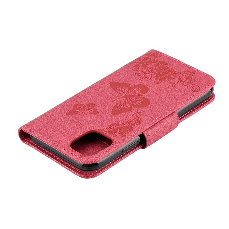 Housse iPhone 11 Pro Max Découverte Papillons à Lanière Housse iPhone 11 Pro Max Découverte Papillons à Lanière