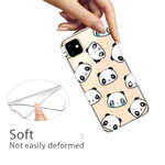 Coque iPhone 11 Pandas Sentimentaux