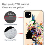 Coque iPhone 11 Jolie Tête Fleurie Coque iPhone 11 Jolie Tête Fleurie