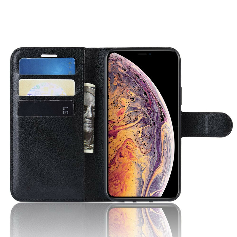 Housse iPhone 11 Pro Max Effet Cuir Litchi Premium Housse iPhone 11 Pro Max Effet Cuir Litchi Premium
