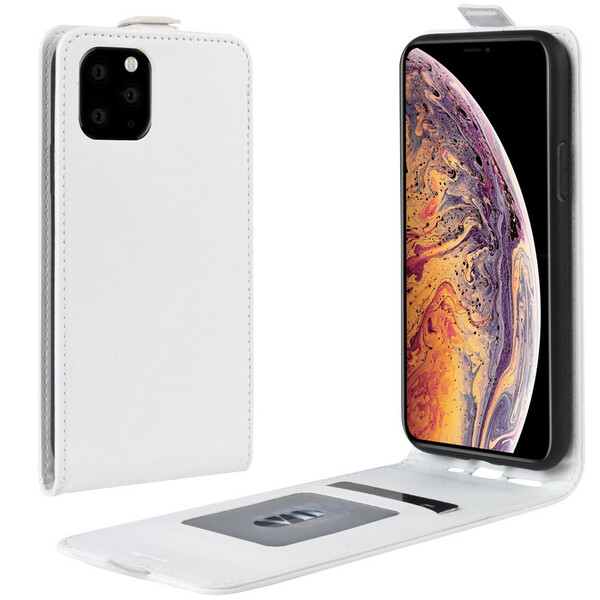 Housse iPhone 11 Pro Max Rabattable Effet Cuir