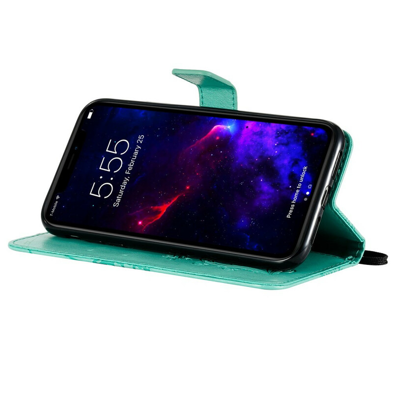 Housse iPhone 11 Papillons Géants à Lanière Housse iPhone 11 Papillons Géants à Lanière
