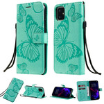 Housse iPhone 11 Papillons Géants à Lanière Housse iPhone 11 Papillons Géants à Lanière