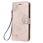 Housse iPhone 11 Papillons Géants à Lanière Housse iPhone 11 Papillons Géants à Lanière