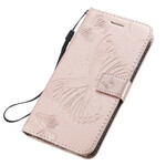 Housse iPhone 11 Papillons Géants à Lanière Housse iPhone 11 Papillons Géants à Lanière