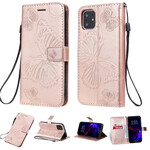 Housse iPhone 11 Papillons Géants à Lanière Housse iPhone 11 Papillons Géants à Lanière
