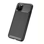 Coque iPhone 11 Pro Max Flexible Texture Fibre Carbone