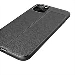 Coque iPhone 11 Pro Max Effet Cuir Litchi Double Line Coque iPhone 11 Pro Max Effet Cuir Litchi Double Line