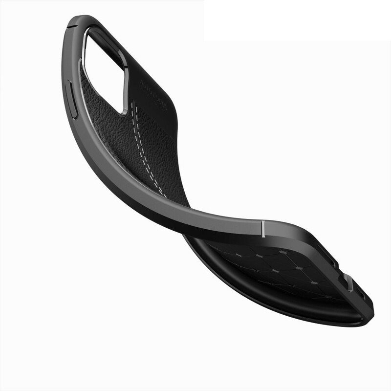 Coque iPhone 11 Pro Max Effet Cuir Litchi Double Line Coque iPhone 11 Pro Max Effet Cuir Litchi Double Line