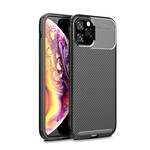 Coque iPhone 11 Pro Flexible Texture Fibre Carbone