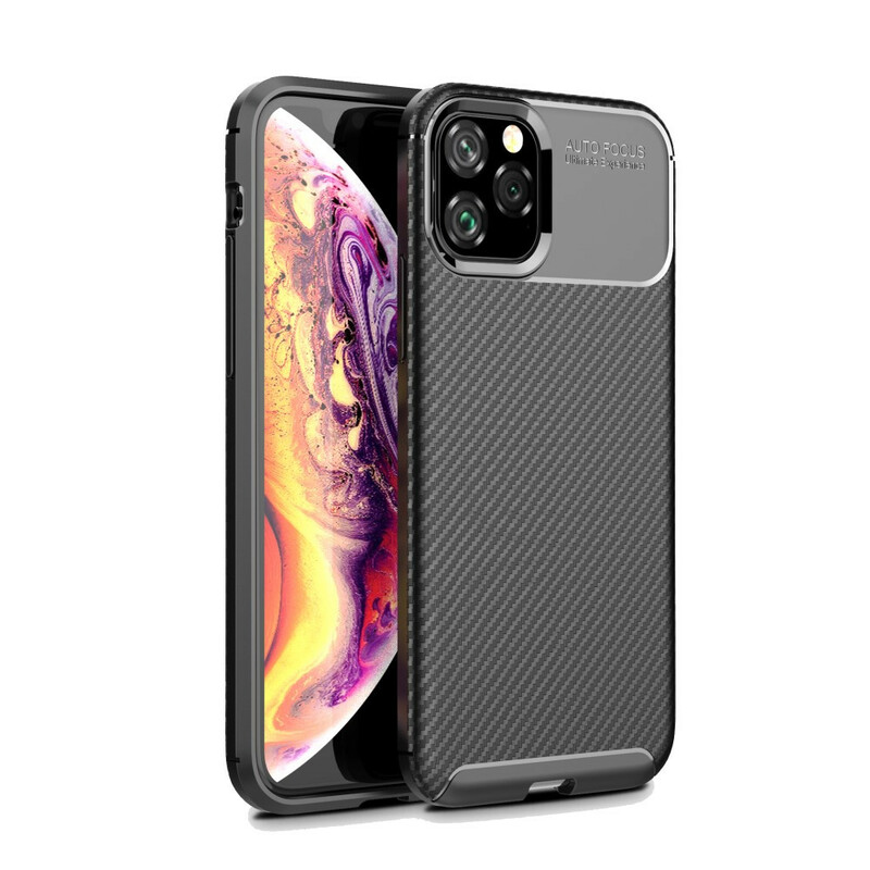 Coque iPhone 11 Pro Flexible Texture Fibre Carbone Coque iPhone 11 Pro Flexible Texture Fibre Carbone