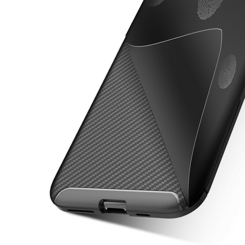 Coque iPhone 11 Pro Flexible Texture Fibre Carbone Coque iPhone 11 Pro Flexible Texture Fibre Carbone