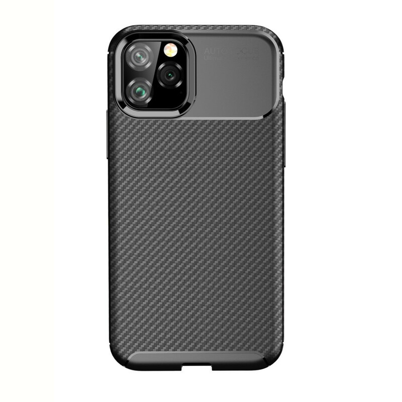Coque iPhone 11 Pro Flexible Texture Fibre Carbone Coque iPhone 11 Pro Flexible Texture Fibre Carbone