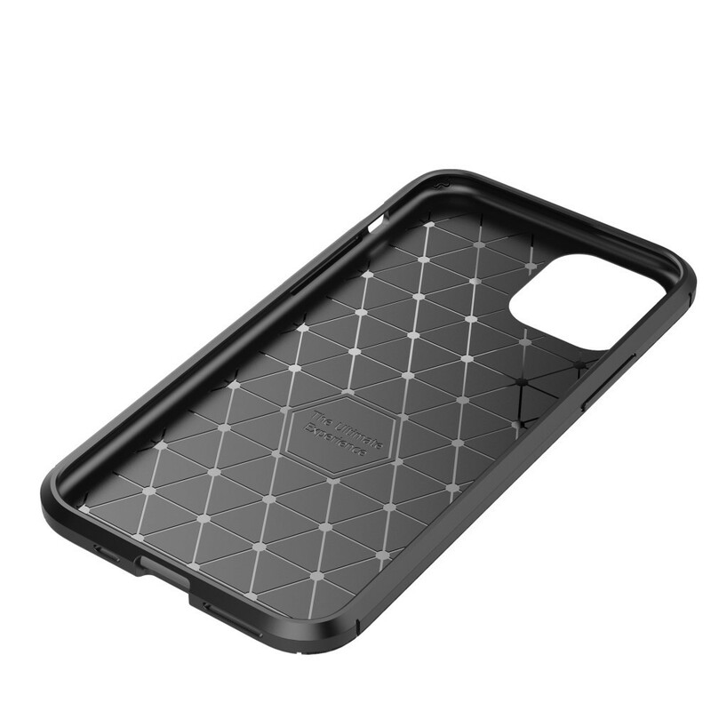 Coque iPhone 11 Pro Flexible Texture Fibre Carbone Coque iPhone 11 Pro Flexible Texture Fibre Carbone