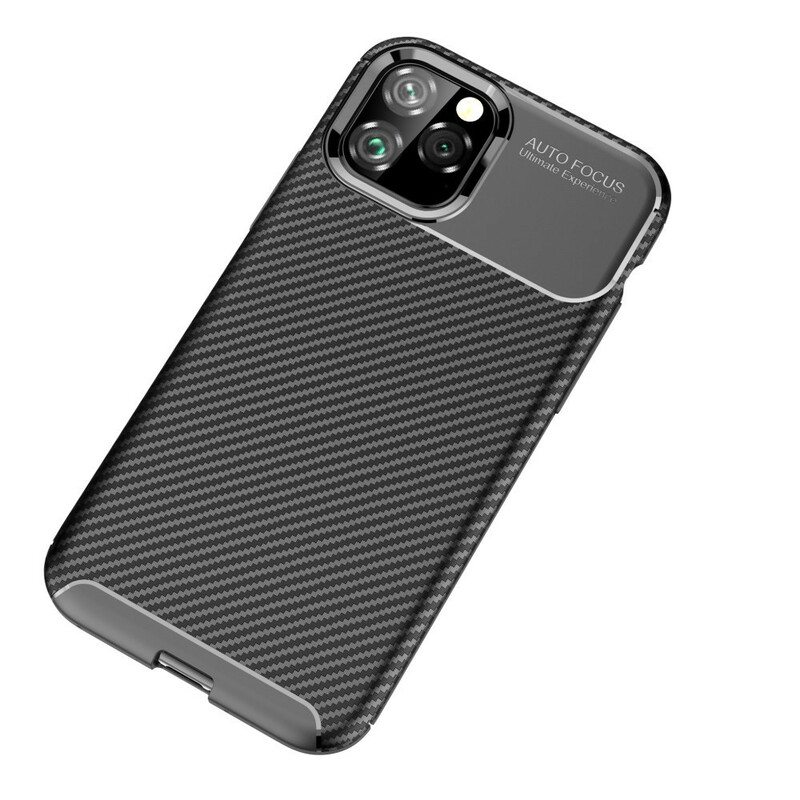 Coque iPhone 11 Pro Flexible Texture Fibre Carbone Coque iPhone 11 Pro Flexible Texture Fibre Carbone