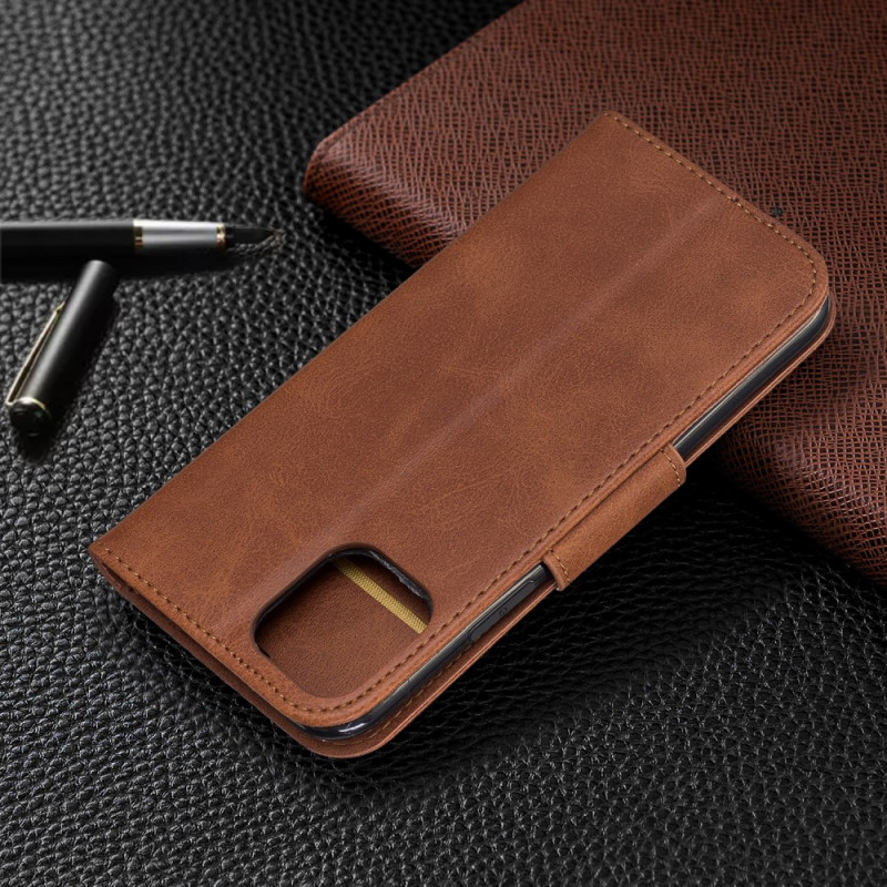 Housse iPhone 11 Pro Style Cuir à Lanière