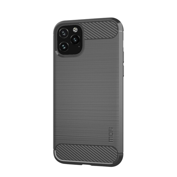 Coque iPhone 11 Pro Max Fibre Carbone Brossée MOFI