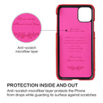 Coque iPhone 11 Pro Max Porte-Carte et Anneau-Support Fierre Shann Coque iPhone 11 Pro Max Porte-Carte et Anneau-Support Fierre Shann