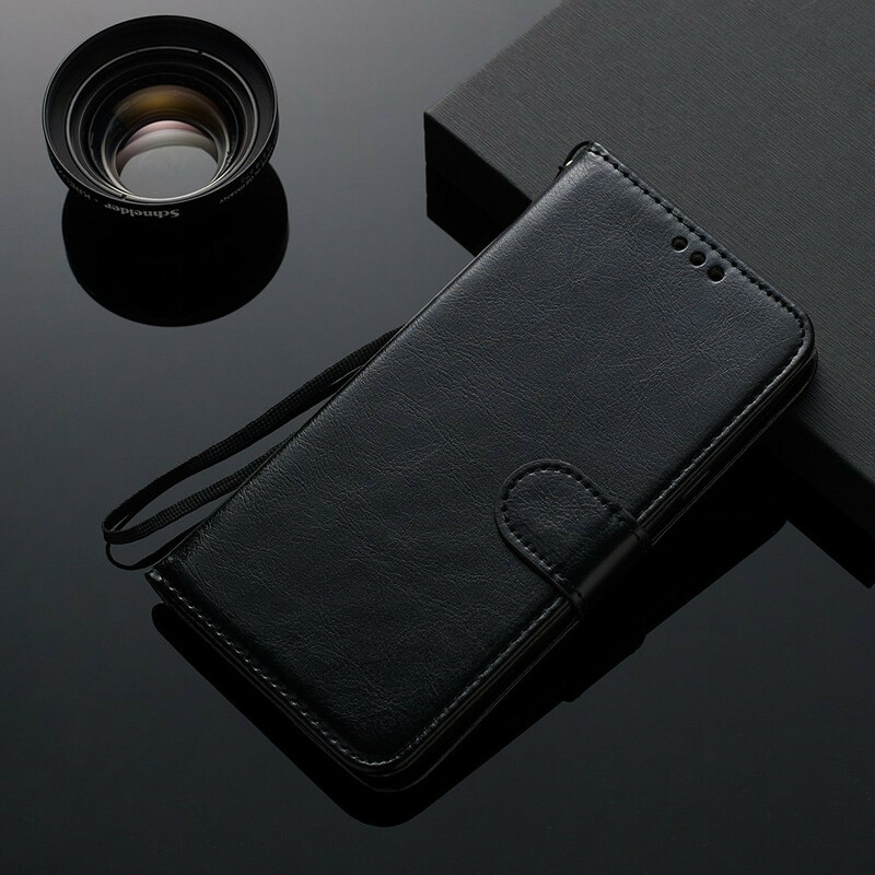 Housse iPhone 11 Pro Max Effet Cuir à Lanière Housse iPhone 11 Pro Max Effet Cuir à Lanière